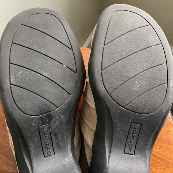 Croft & Barrow Women’s taupe mules - Picture 5 of 7